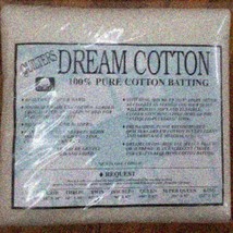 DreamWeave Natural Cotton Twin Batting - Quilter&#39;s Loft Edition - £64.94 GBP