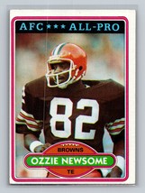 Ozzie Newsome #110 1980 Topps Cleveland Browns - £1.55 GBP