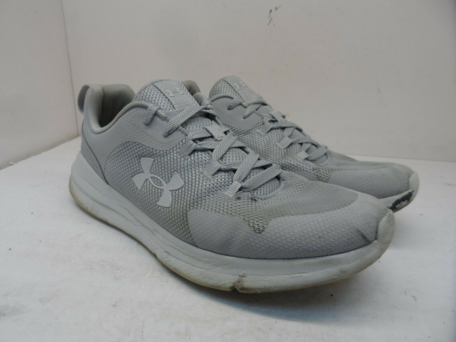 Under Armour Men&#39;s Essential Sportstyle Running Sneakers Grey Size 12M - $28.49