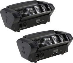 Dmx-512 Sound Controlled And Rgbw Sound Activated Spider Moving Head Light 8X10W - £136.18 GBP