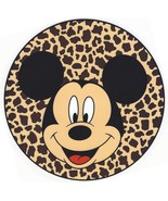 7X7&quot; Large Mickey Mouse head ears IRON On Heat TRANSFER Disney face emoj... - $17.31 CAD