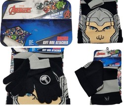 Marvel Thor Boys Cold Weather Hat Gloves Scarf 3Pcs Set (One Size Fits M... - £19.73 GBP