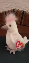 Ty Beanie Babies Kuku Cockatoo Bird - White - £5.46 GBP