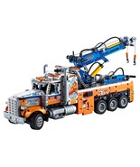 LEGO Technic Heavy-Duty Tow Truck 42128 Building Kit; Classic (2,017 Pie... - £182.25 GBP