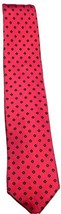 Mens Vintage Tie Necktie Ferrell Reed Nordstrom Red Geometric Silk - $14.85