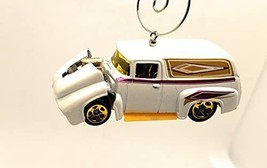 1956 Ford Panel Delivery Wagon Christmas Ornament 1:64 White - £14.85 GBP