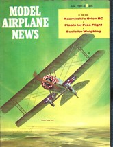 Model Airplane News-June 1960-64 pages-Early Birds-Ultra Lights - £5.74 GBP