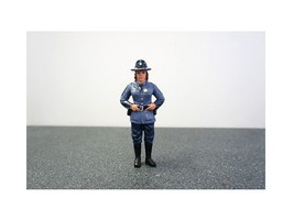State Trooper Sharon Figure For 1:18 Diecast Model Cars by American Diorama - $20.62