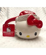 Santa Hello Kitty 16oz Holiday Sculpted Ceramic Mug-NEW - $20.79