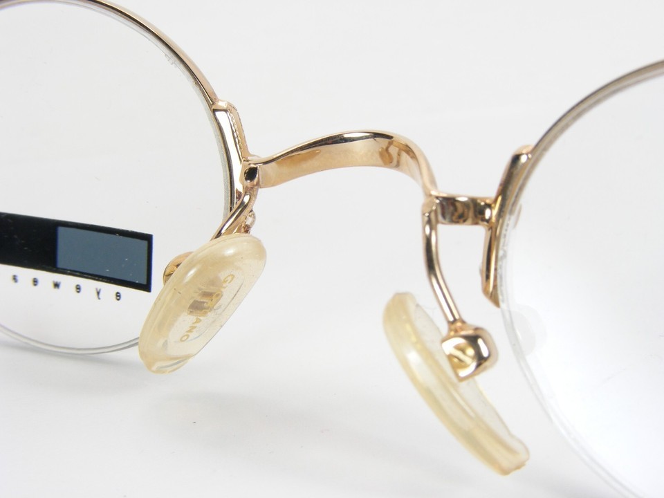 Vintage GIORDANO GA179 C2 Gold UNIQUE RARE EYEGLASSES GLASSES FRAME 40-35-137mm Item image 11
