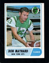 1968 Topps #169 Don Maynard Ex Ny Jets Hof *INVAJ2920 - $11.52