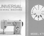 Universal Keystone KTBR  Manual Sewing Machine Enlarged Hard Copy - $12.99