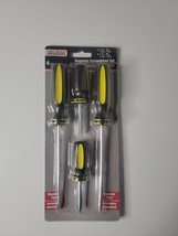 4 Pc Slotted &amp; Phillips Magnetic Tip Screwdriver Set Free Shipping Lot #19 - £3.93 GBP
