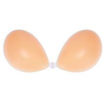 BoobyBear Sticky Bra Nude B Cup Strapless Backless Reusable Silicone Bra - $3.45 BoobyBear Sticky Bra Nude B Cup Strapless Backless Reusable Silicone Bra - $3.45