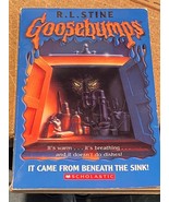Goosebumps Scholastic Book It Came from Beneath the Sink! *good Conditio... - $10.92 CAD