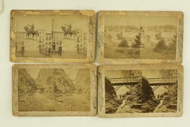 Vintage Stereoview Photos NYC Colorado Bridge Central Park Hahn&#39;s Pianos... - £9.41 GBP