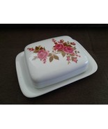 Vintage Butter Dish with Lid - WUNSIEDEL BAVARIA PORCELAINE - $34.99