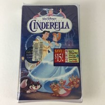 Walt Disney Masterpiece Cinderella VHS Tape Vintage 1995 Princess New Sealed - £13.41 GBP