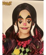 Spirit Halloween Premium Neon Clown Wig One Size NWT - $282.53 MXN