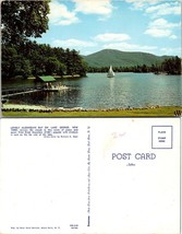 New York(NY) Lake George Algonquin Bay Pilot Knob Mountain Vintage Postcard - £7.39 GBP