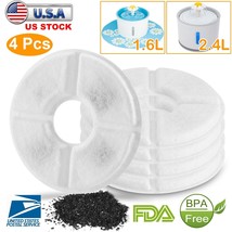 Pet Water Fountain Filter Activated Carbon Dog Cat Water Feeder Filters US STOCK - £25.69 GBP