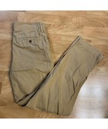 American Eagle Pants Mens 32x34 Tan Chino Relaxed Straight - £14.03 GBP