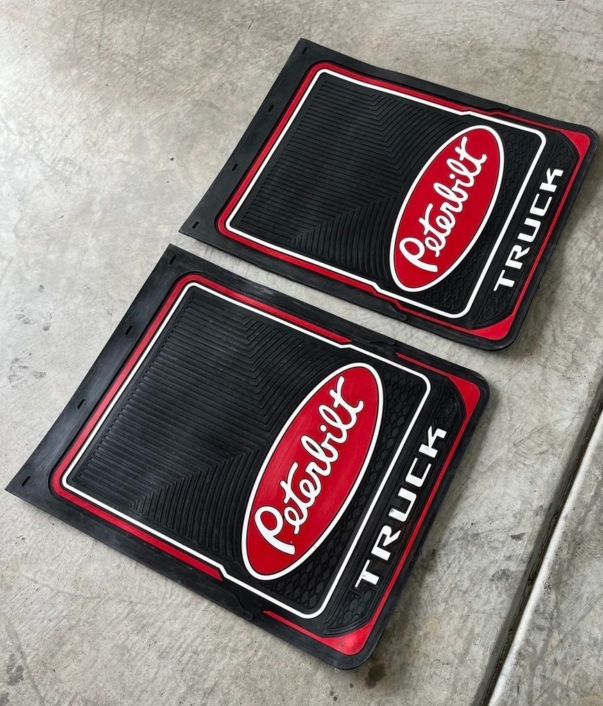 fits Peterbilt Semi Truck Mud Flaps Guards Flaps 26"W X 30"H Set  (2) Item image 5