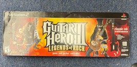 Guitar Hero III Legends of Rock Special Edition Red Octane Guitar PS2 - £119.00 GBP