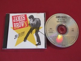 James Brown 20 All Time Greatest Hits! Bmg Press Polydor Cd R&amp;B Soul See Pics - £2.32 GBP