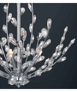 Home Decorators Collection Hetcherson Crystal 5-Light Pendant, Chrome Fi... - $200.39 CAD