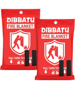 Fire Blanket for Home and Kitchen, Fire Blankets Emergency for Home, Eme... - $344.95 MXN