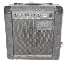 A.D GX-10 Electric Acoustic Guitar Amp Practice Amplifier Rare HTF Black - $79.15