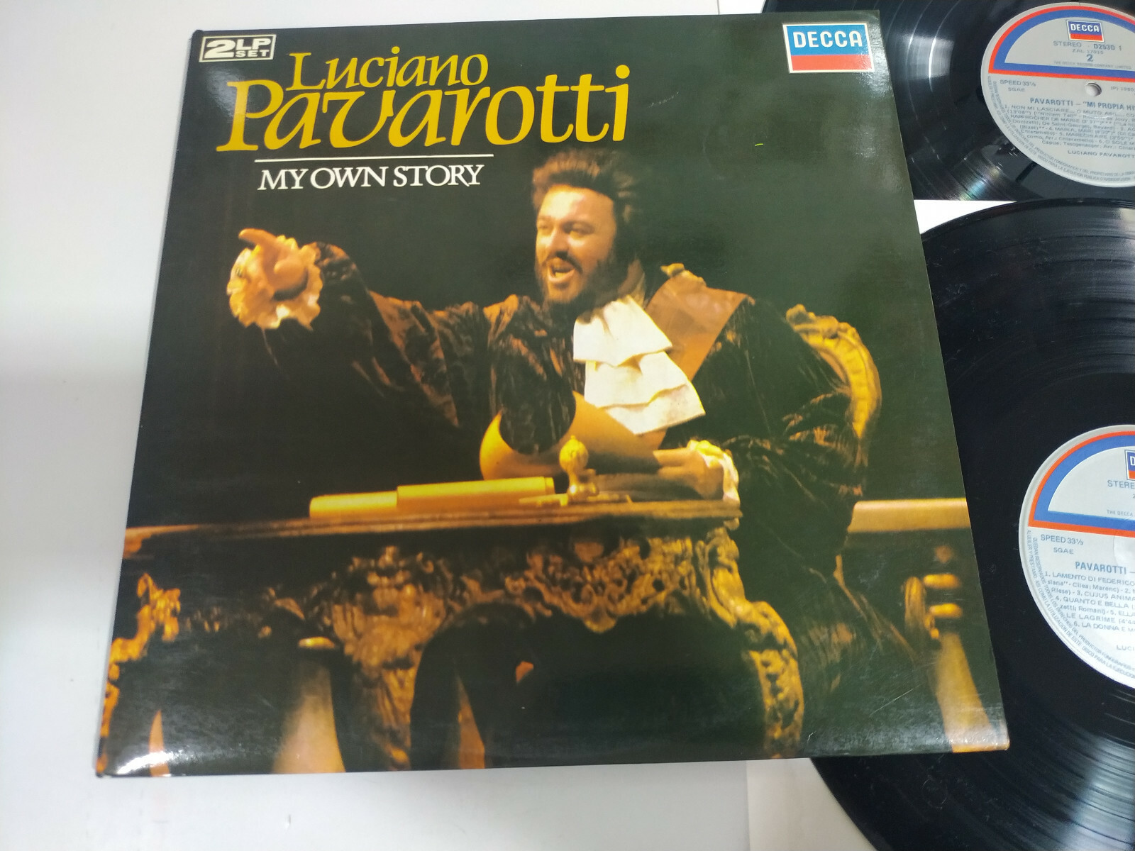 Pavarotti Mi Propre historia Decca 1971 - 2 X LP vinile 12 " VG/VG - 3T Item image 2