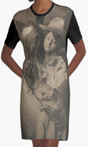 Cowgirl Kim Belle of the Ranch Graphic Tee Dress - £54.98 GBP
