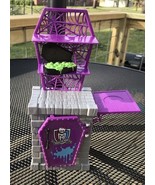 Monster High DeadLuxe High School Set Cupboard Shelves Lunch Box Furniture - £11.17 GBP