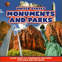United States - Monuments and Parks - Children&#39;s Soft Cover Fun Facts Book - £5.57 GBP