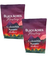 2 Packs Black Acres Roasters Colombia Aponte Honey Whole Bean Coffee 12oz - $38.50