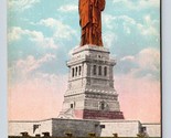 Statua Della Libertà New York Città Ny Nyc Unp Non Usato DB Cartolina K14 - $3.02