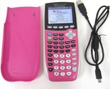 Texas Instruments TI-84 Plus C Silver Edition Pink Graphing Calculator U... - $43.56