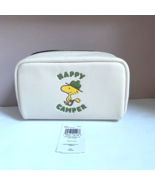 New Coach Peanuts Snoopy  Cosmetic Bag Disney Happy Camper Zip C4249 Cha... - £85.96 GBP