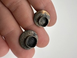 Vintage Copper Screw back 3d Earrings 1.5cm - $13.02 CAD