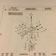 1985 Weed Eater Model PRO 200 Trimmer Brushcutter Parts List 66541 4/1/85 - $19.99