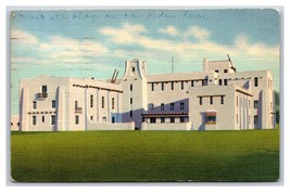 Dona Ana County Courthouse Las Cruces New Mexico NM Linen Postcard V13 - £1.51 GBP
