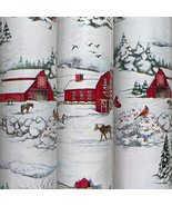 1 Roll Snowed In on the Farm Christmas Gift wrapping Paper Large 100 sq ft - £27.20 GBP