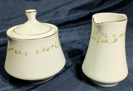 Sheffield Fine China Elegance 502 Sugar Bowl and Creamer Set Made in Japan - £11.05 GBP