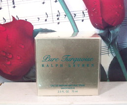 Ralph Lauren Pure Turquoise EDP Spray 2.5 FL. OZ. - £172.99 GBP