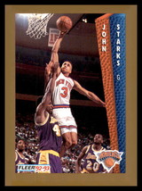 1992-93 Fleer #156 John Starks New York Knicks - £1.74 GBP