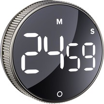 Bluesnail Kitchen Timer, Productivity Timer With Led Digital Display,, Guncolor - $33.99