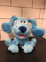 Barking Blues Clues &amp; You Talking Puppy Dog 7&quot; Plush Stuffed Animal Works EUC - £10.16 GBP