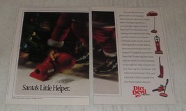 1991 Dirt Devil Vacuums Ad - Santa&#39;s little helper - £14.78 GBP